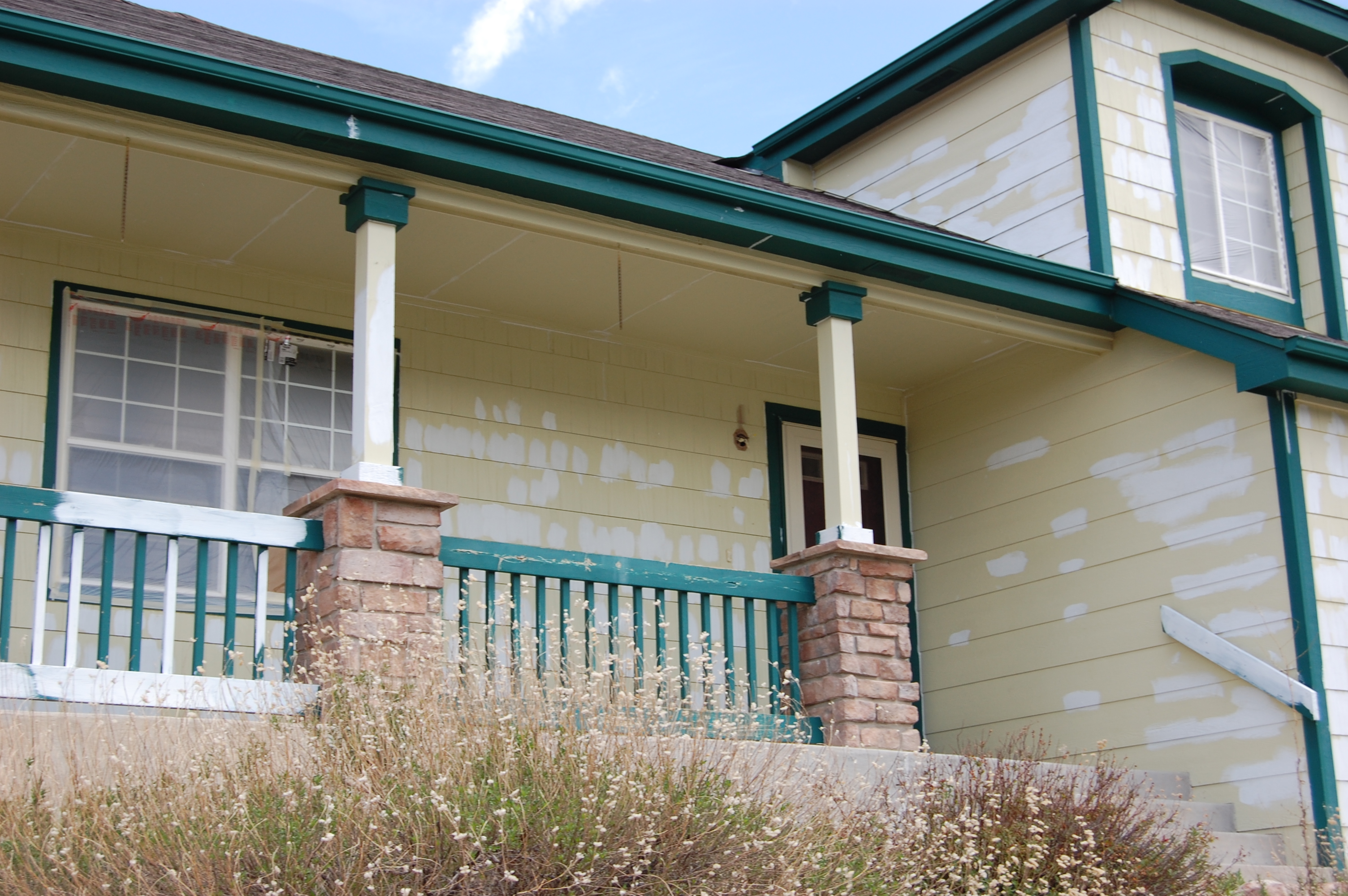 Exterior house painter in Colorado Springs, A Quality Paint Job, is the best value for your painting dollar. We do proper prep work on your exterior paint project.