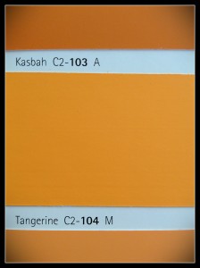 C2 makes a bold tangerine color.