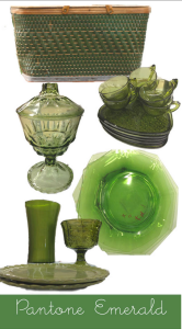 Emerald green is the color of the year for 2013. Here we show green accessories. From thriftdee.com